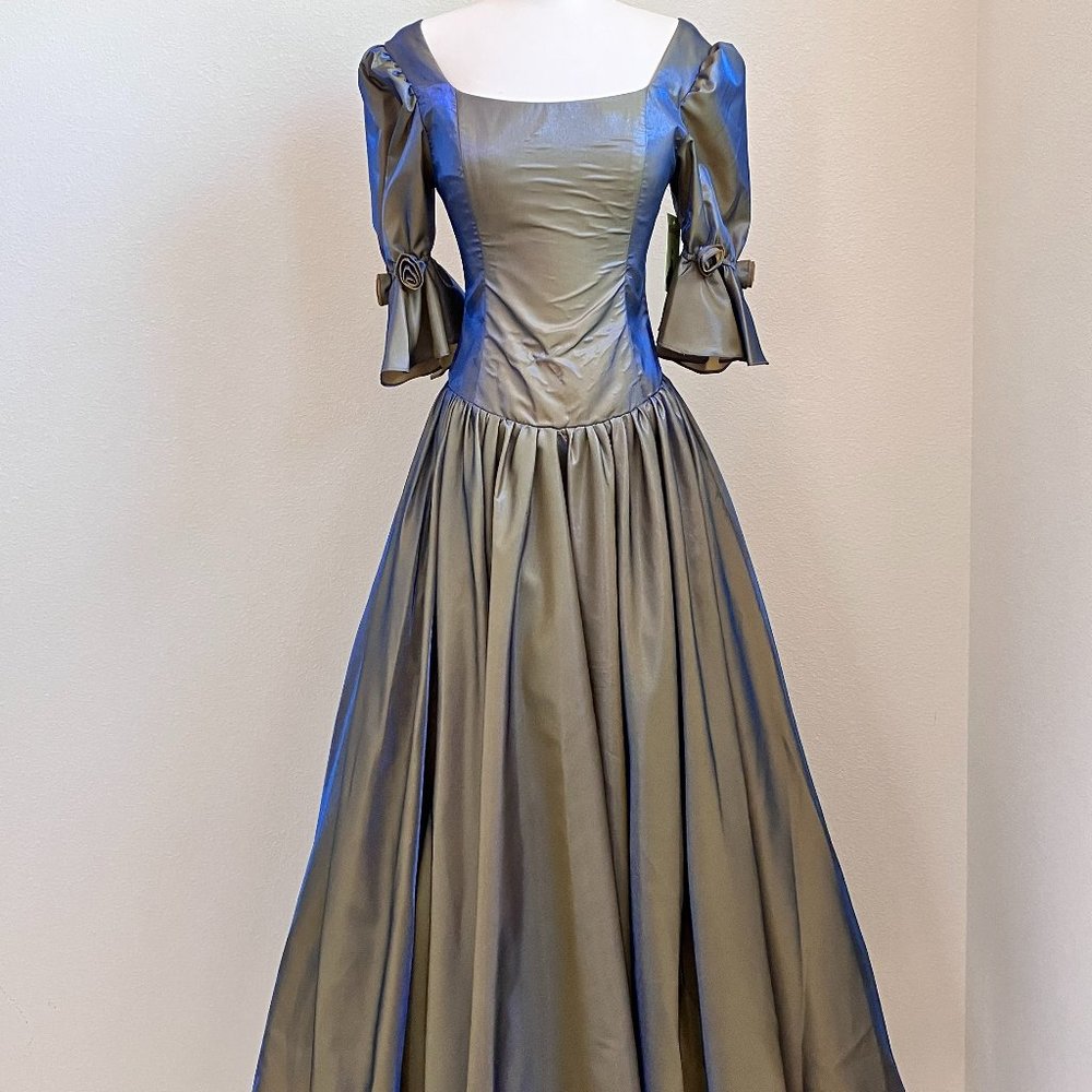 Gray Victorian Style Dress